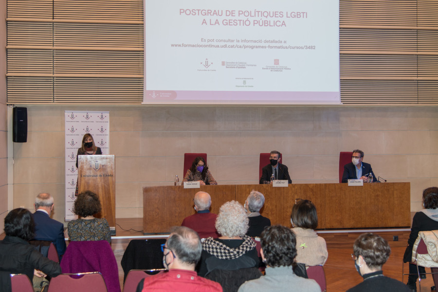 La UdL ofereix el Primer postgrau a Catalunya de polítiques LGTBI a la gestió pública