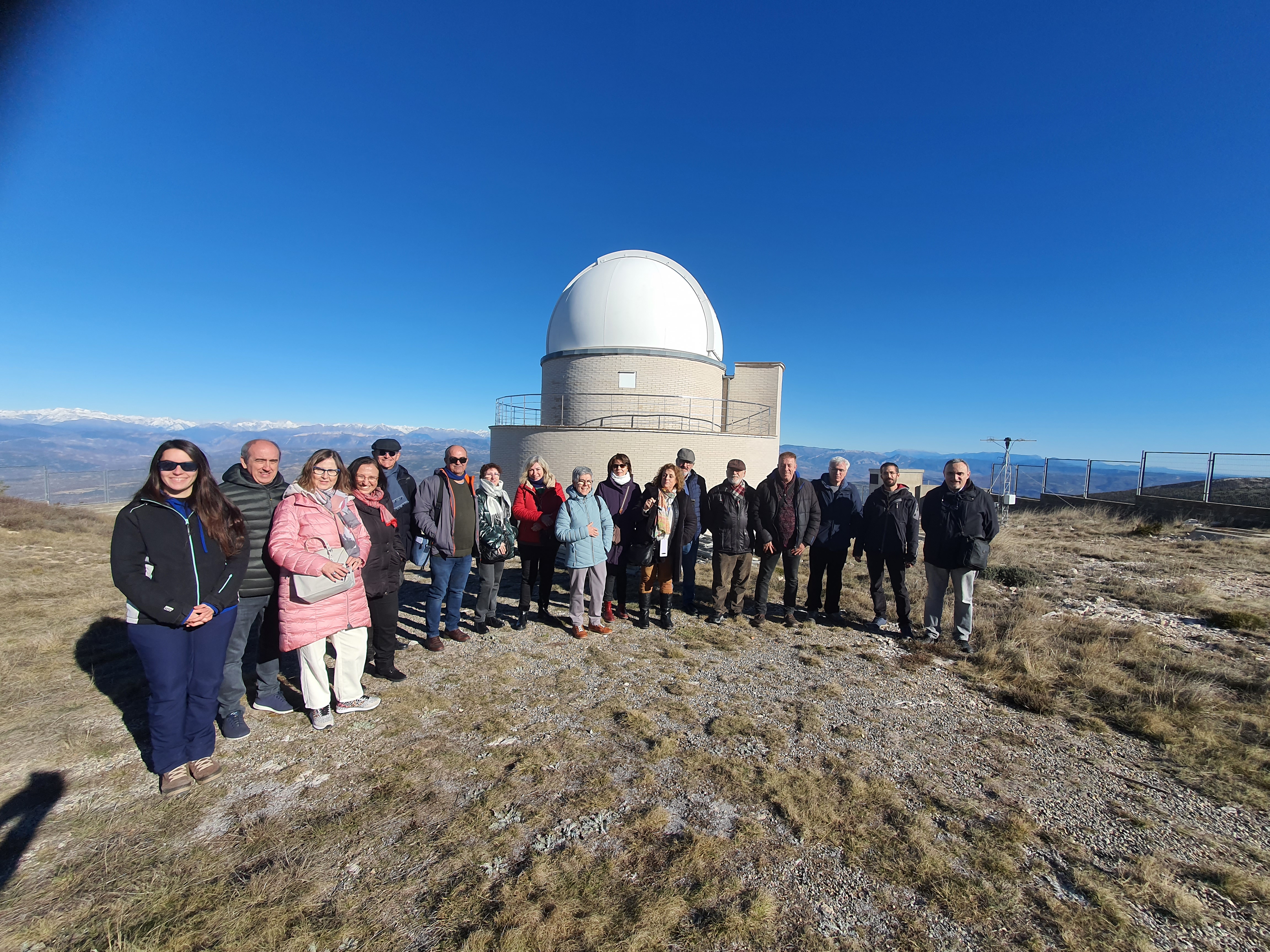 VISITA AL OBSERVATORIO DEL MONTSEC